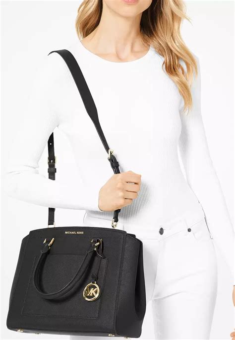 park satchel michael kors|Park Large Saffiano Leather Satchel .